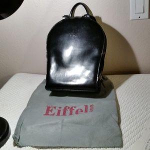 LA TOUR EIFFEL Backpack Patent Leather Bag